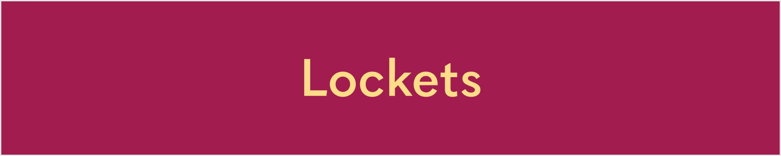 Photo Lockets