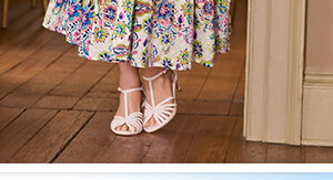 Beautiful Printed Broderie Dress
