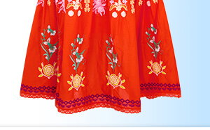 Remarkable Embroidered Maxi Skirt