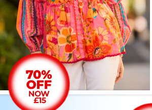 Sunshine Days Printed Top