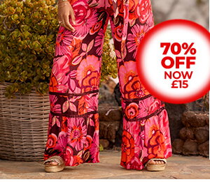 Fabulous Floral Wide Leg Trousers