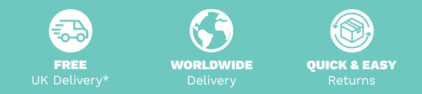 Free UK Delivery | Worldwide Delivery | Quick and Easy Returns