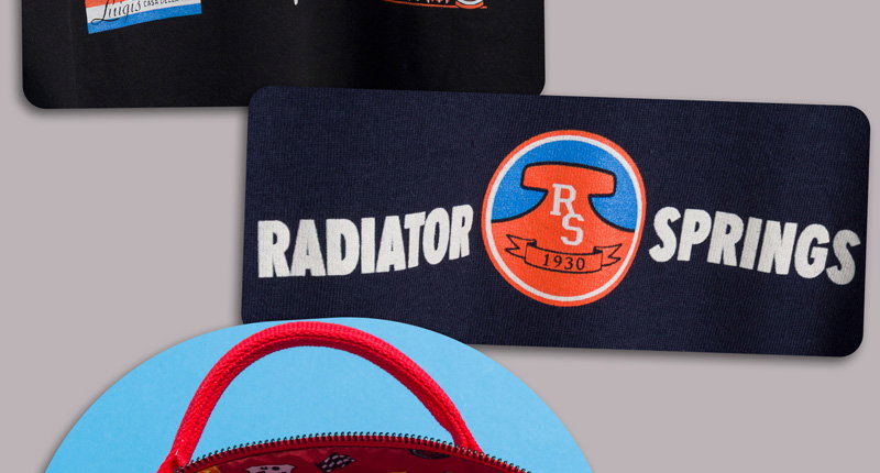 Radiator Springs Navy T-Shirt Front Print 1