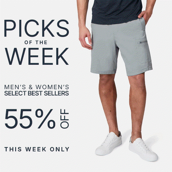 55% off best sellers this week only