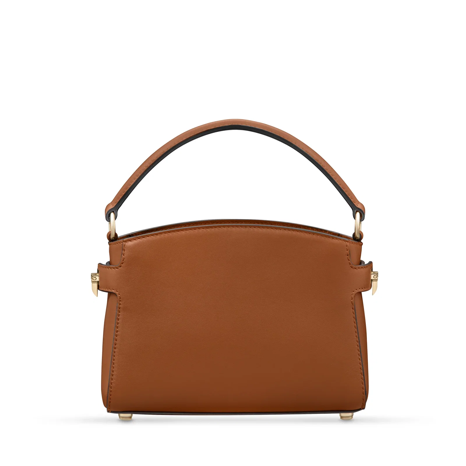 Image of Taylor Top Handle Mini Handbag in Smooth Calf Leather