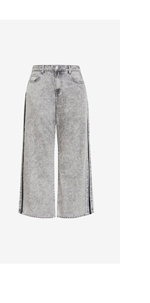 Shop the Harley Fit Leila Side Stripe Wide Leg Jean