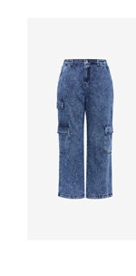 Shop the Harley Fit Cargo Detail Jean