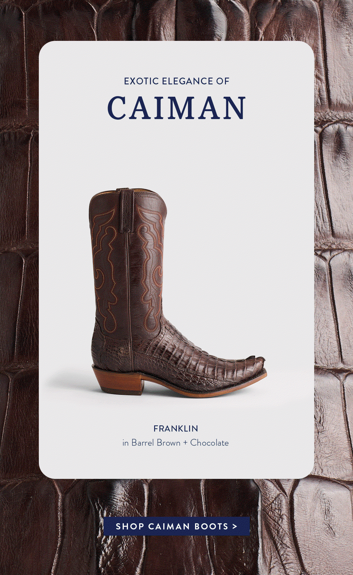 Caiman Boots
