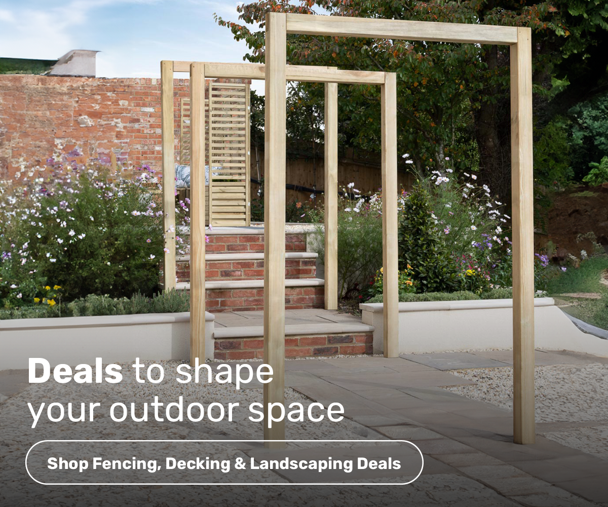 Deals to shape your outdoor space