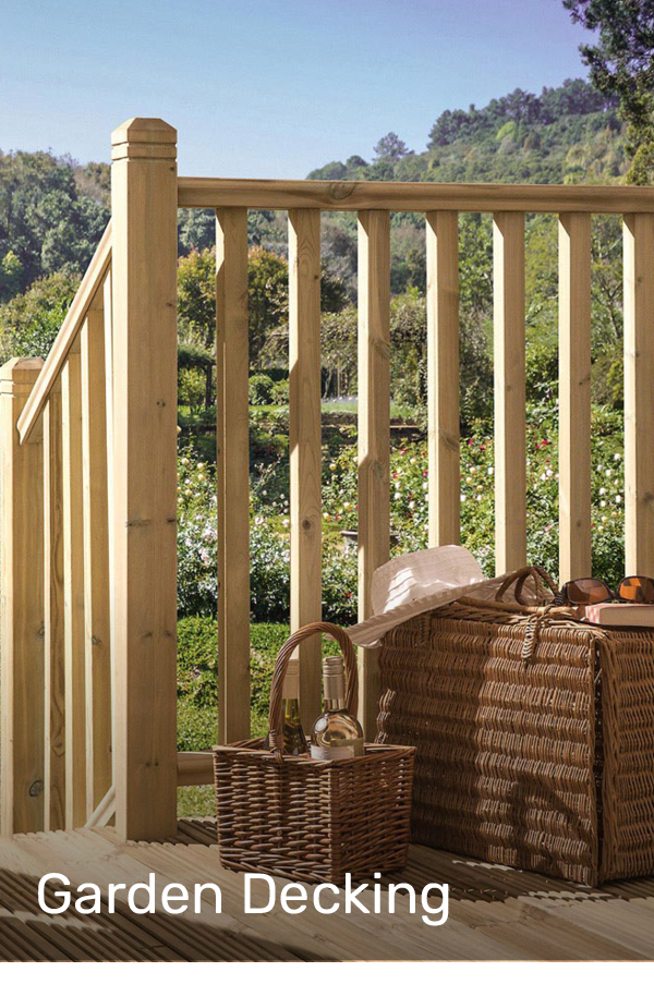 Garden decking