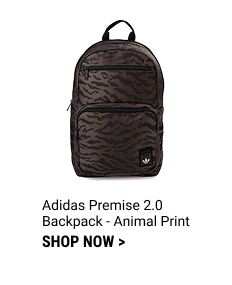 ADIDAS PREMISE 2.0 BACKPACK - ANIMAL PRINT