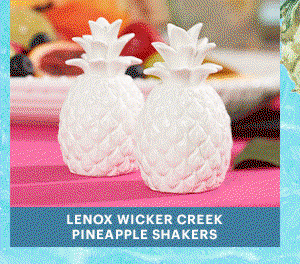 LEONX WICKER CREEK PINEAPPLE SHAKERS