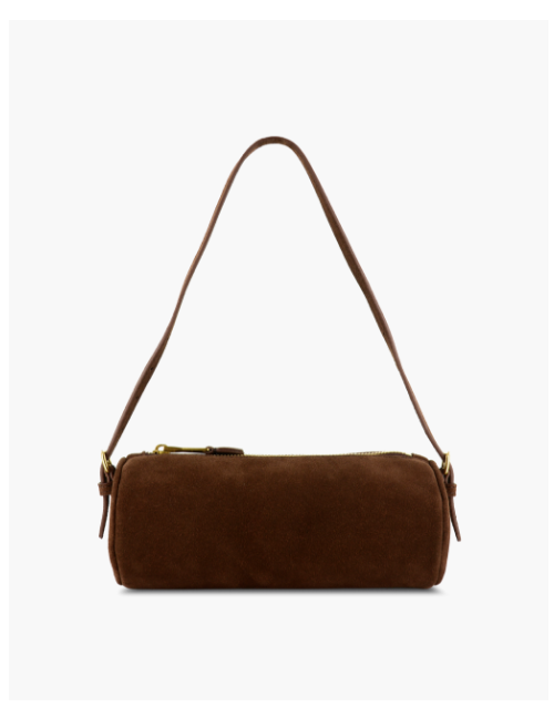 Dorothy Bag in Chocolate Suede
