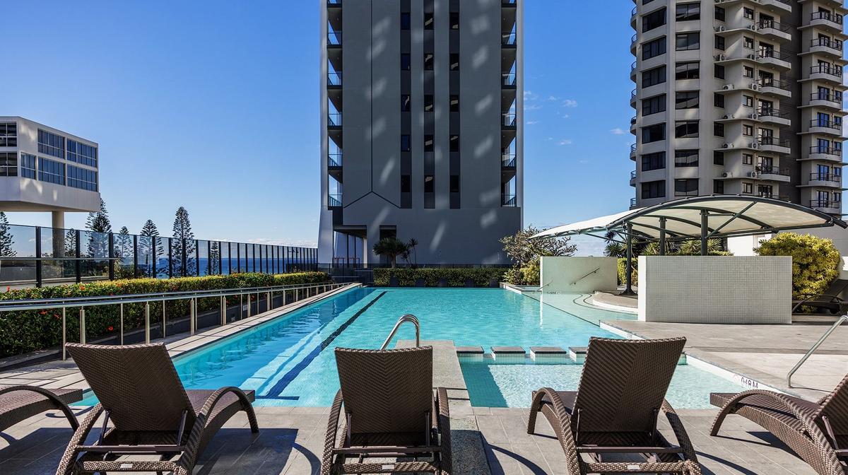 Gold Coast Family Fun: Broadbeach Two-Bedroom Suites for Four Guests with Unlimited Dreamworld Entry