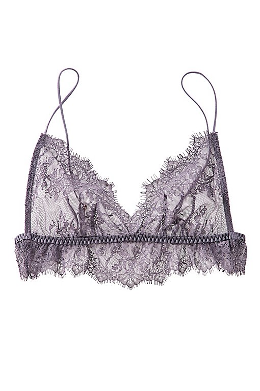Lacebound Longline Triangle Bralette