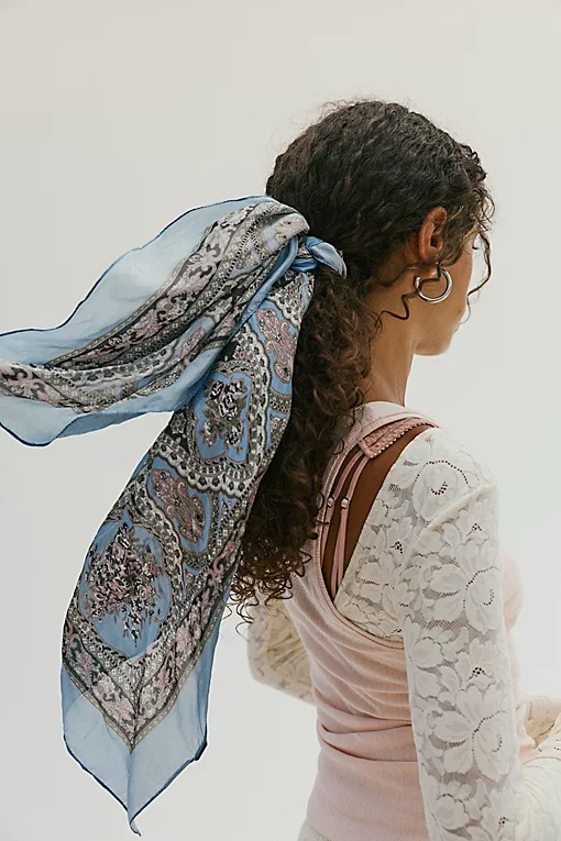 So Silk Printed Bandana