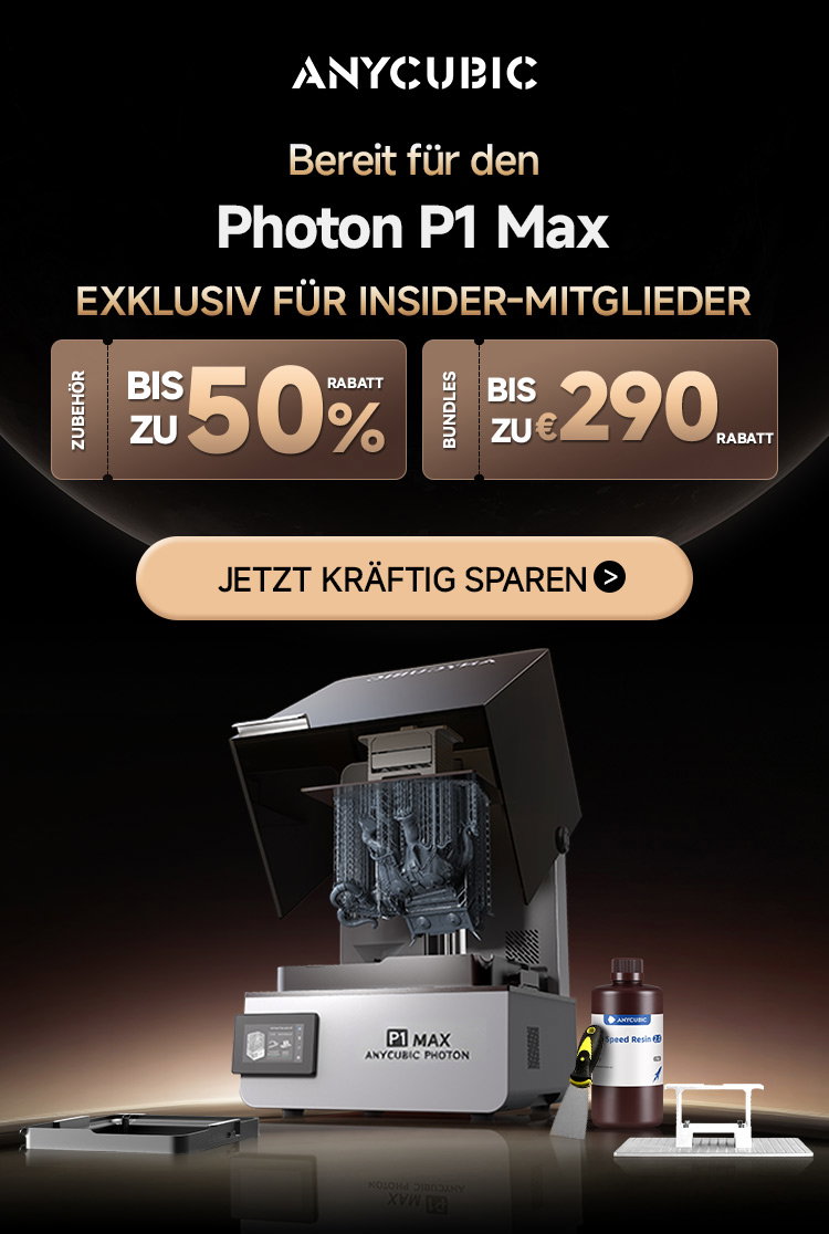 Bereit für den Photon P1 Max