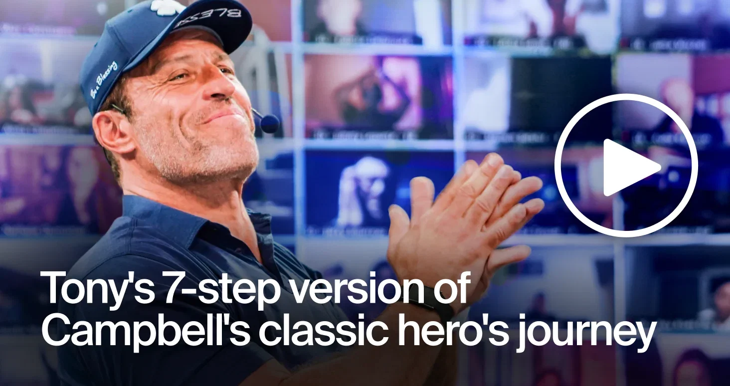 7 step version of Campbell's classic hero's journey