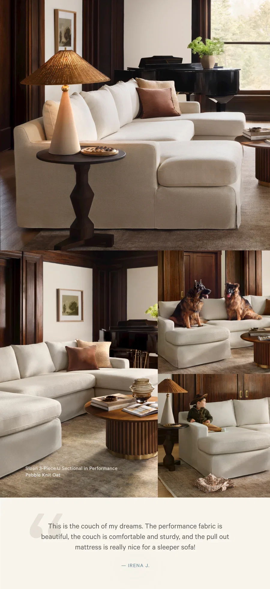 Sloan U Sectional