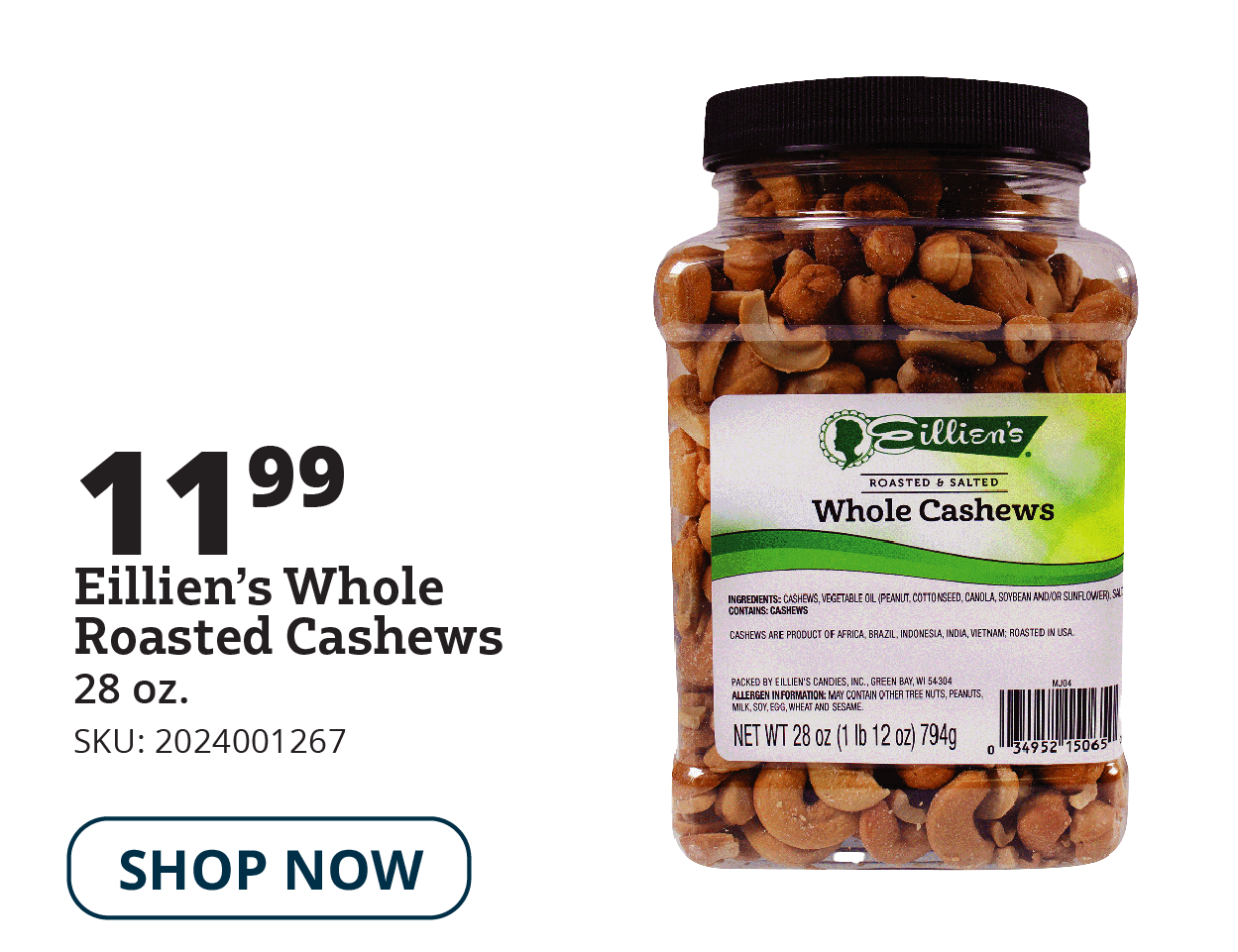 eilleen"s cashews