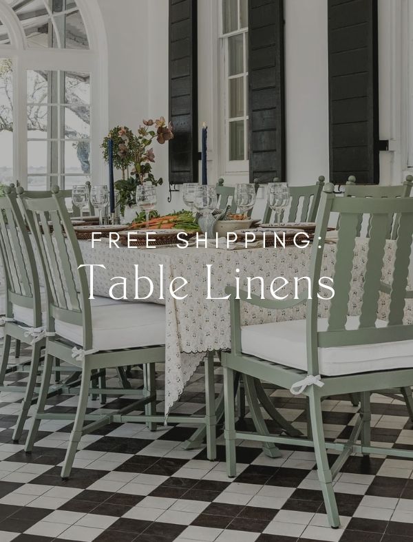 Free Shipping: Table Linens