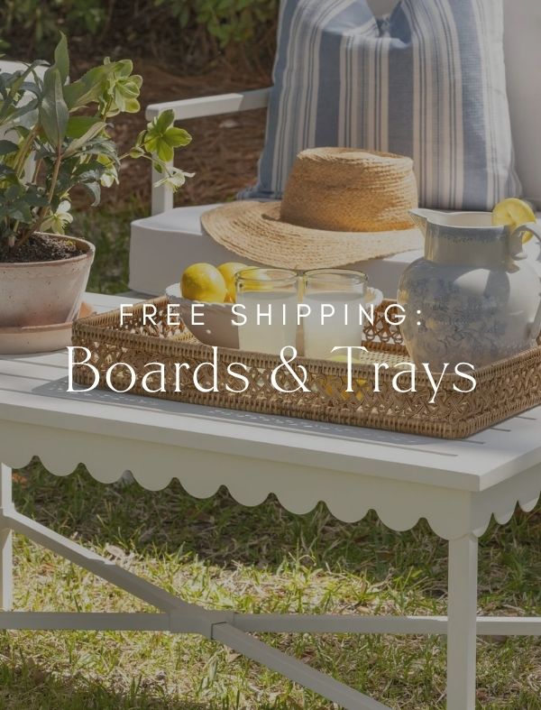 Free Shipping: Boards & Trays