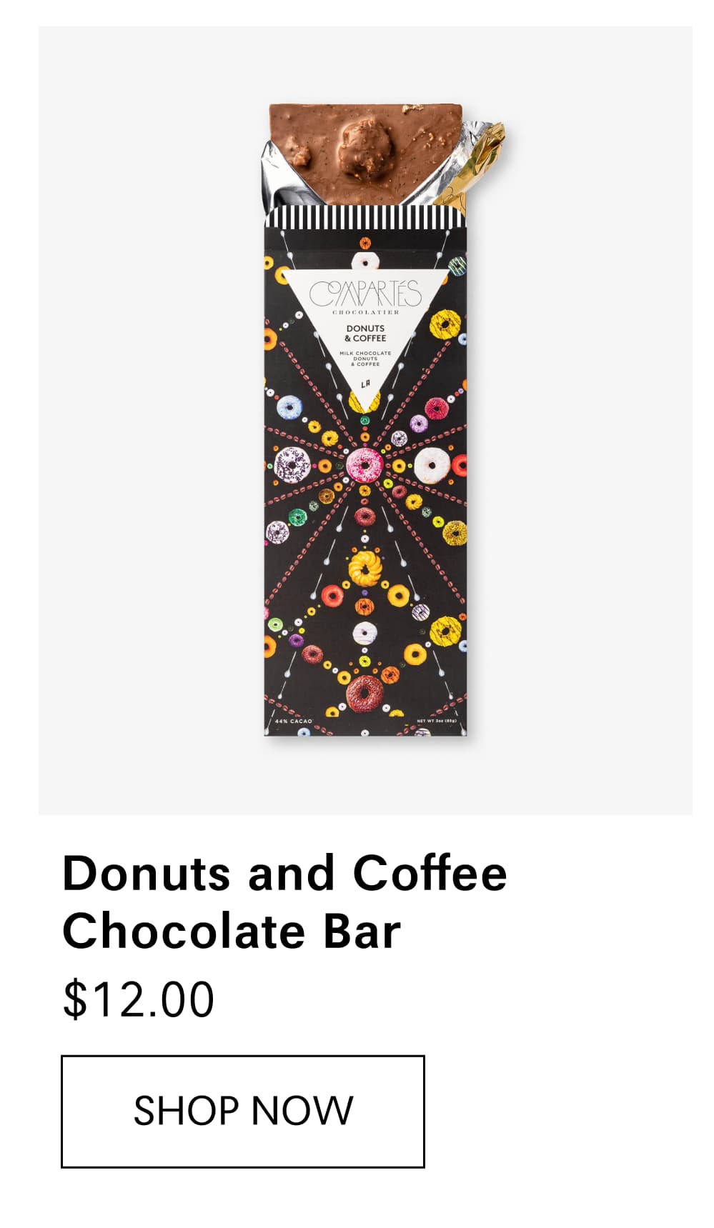 Donuts and Coffee Chocolate Bar
