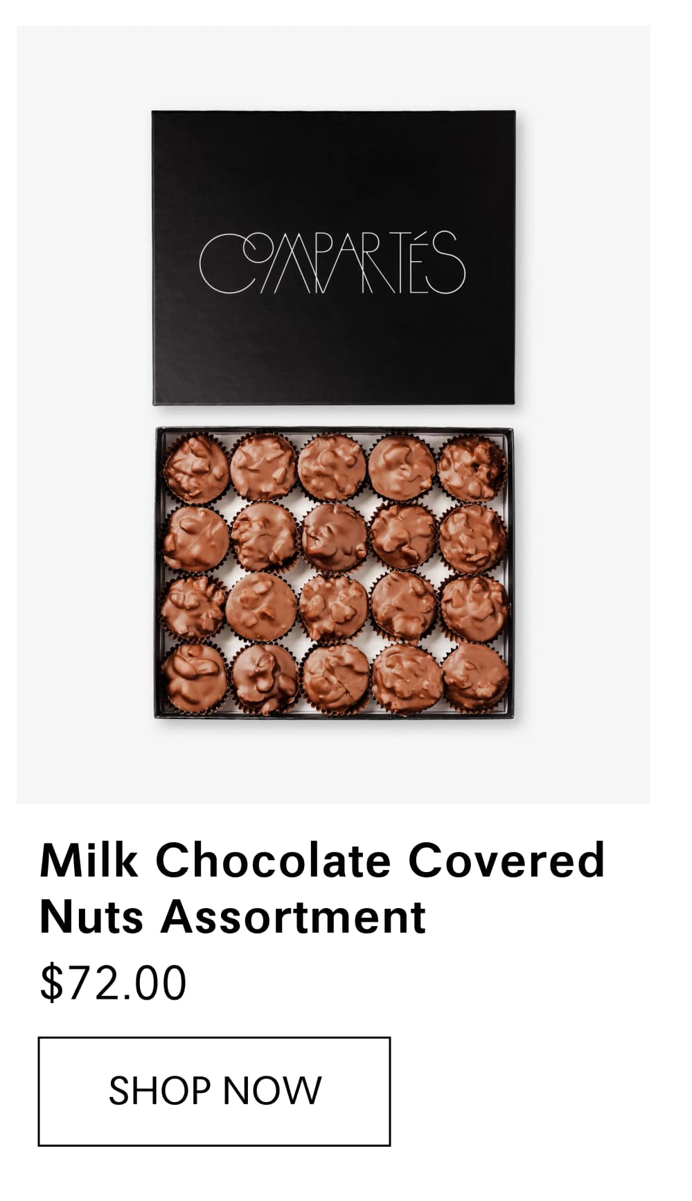 Milk Chocolate Covered Nuts Assortment