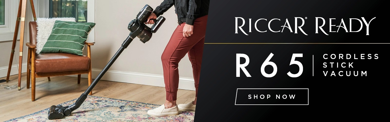 Riccar Ready R65 Cordless Stick Vacuum