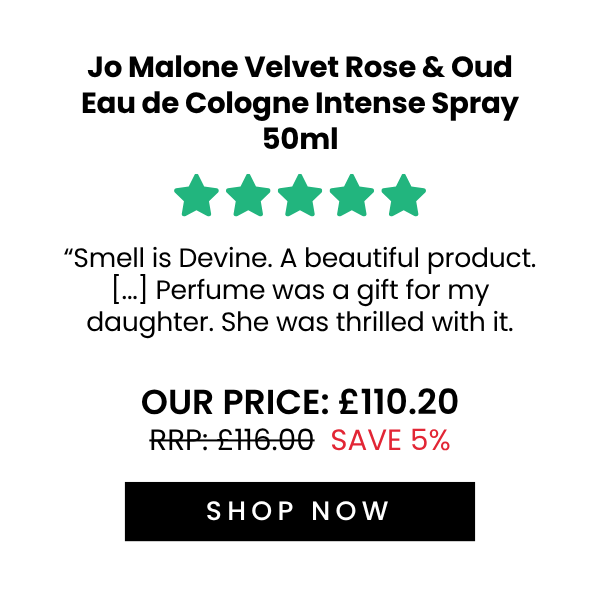 Jo Malone Velvet Rose & Oud Eau de Cologne Intense Spray 50ml