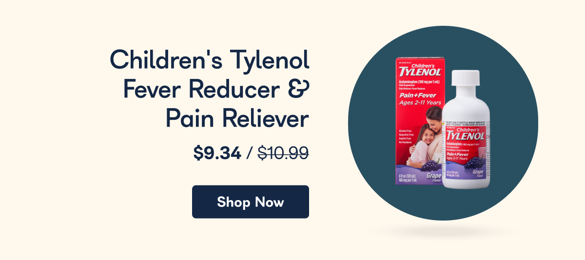 Children's Tylenol Fever Reducer & Pain Reliever