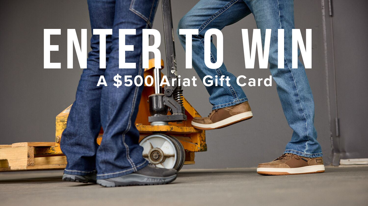Enter To Win A $500 Ariat Gift Card