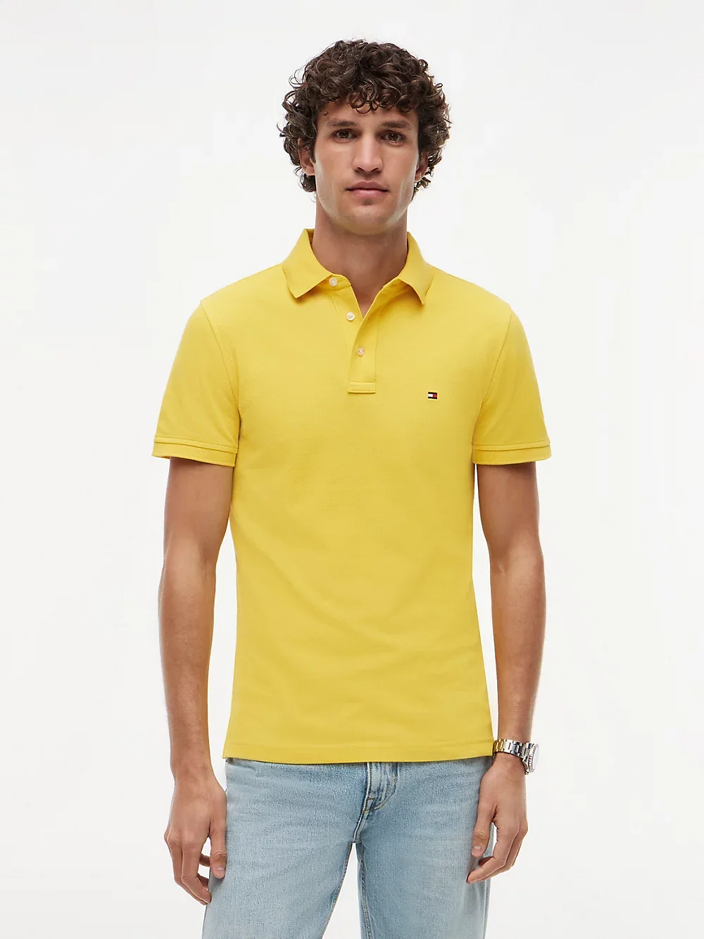 1985 Slim Fit Pique Polo Shirt