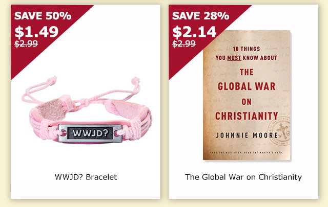 WWJD? Bracelet | The Global War on Christianity
