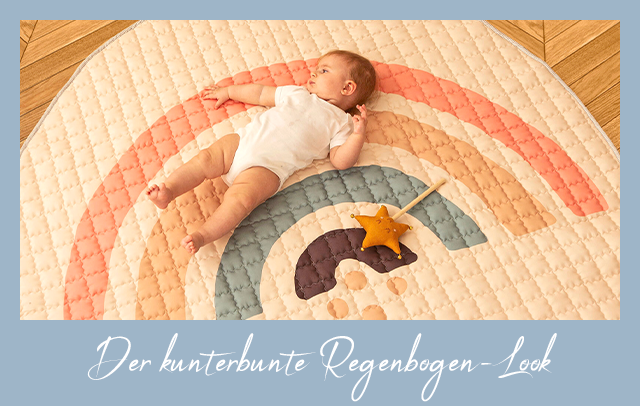 Der kunterbunte Regenbogen‑Look