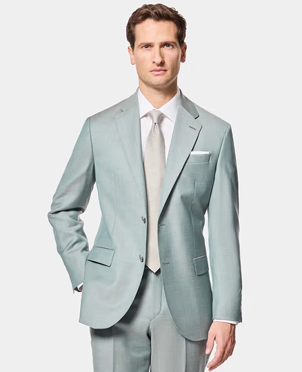 Tailored Fit Green Sharkskin 1913 Suit