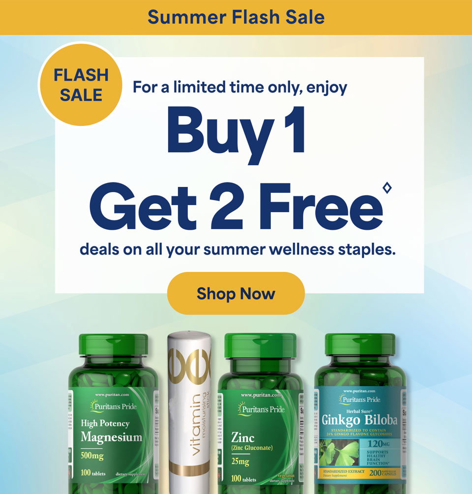 Buy 1 Get 2 Free◊. Shop now.
