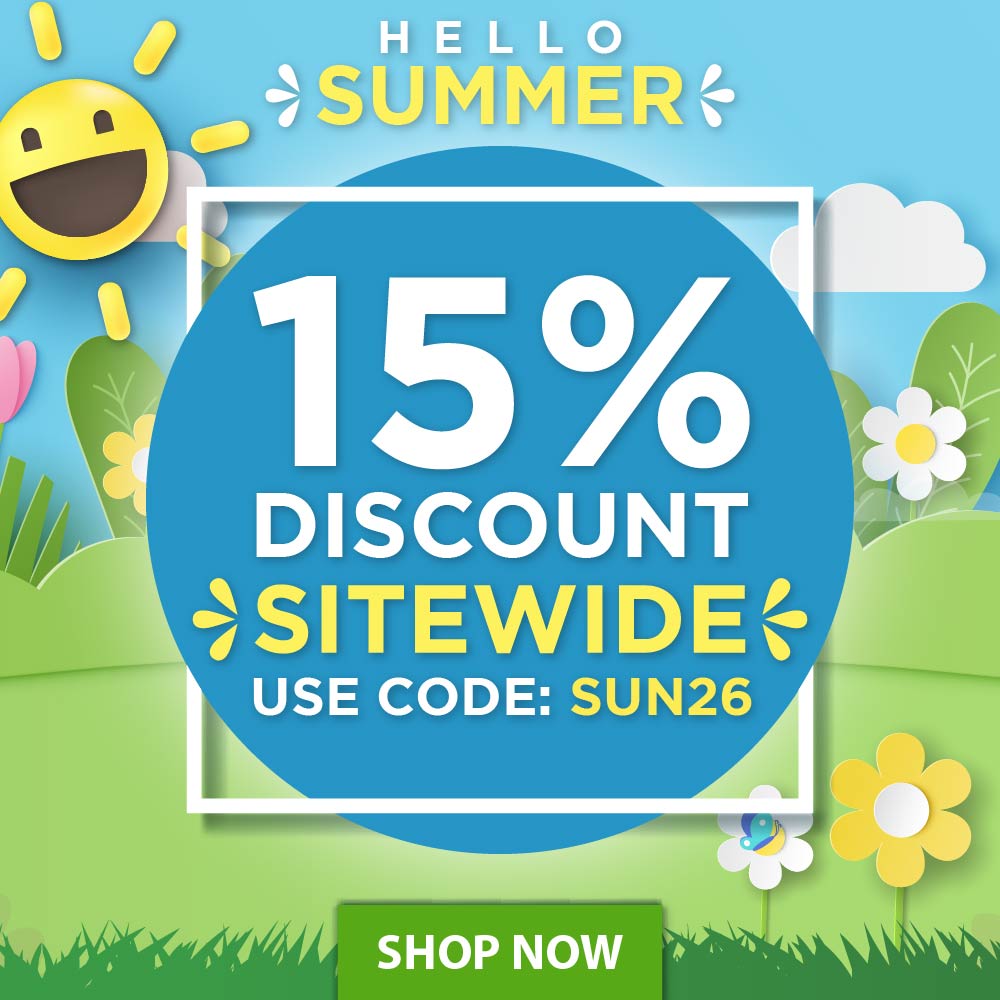 Summer Savings 15% Discount Banner