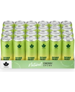 Puhdistamo Natural Energy Drink Pear 24x330 ml energiajuoma