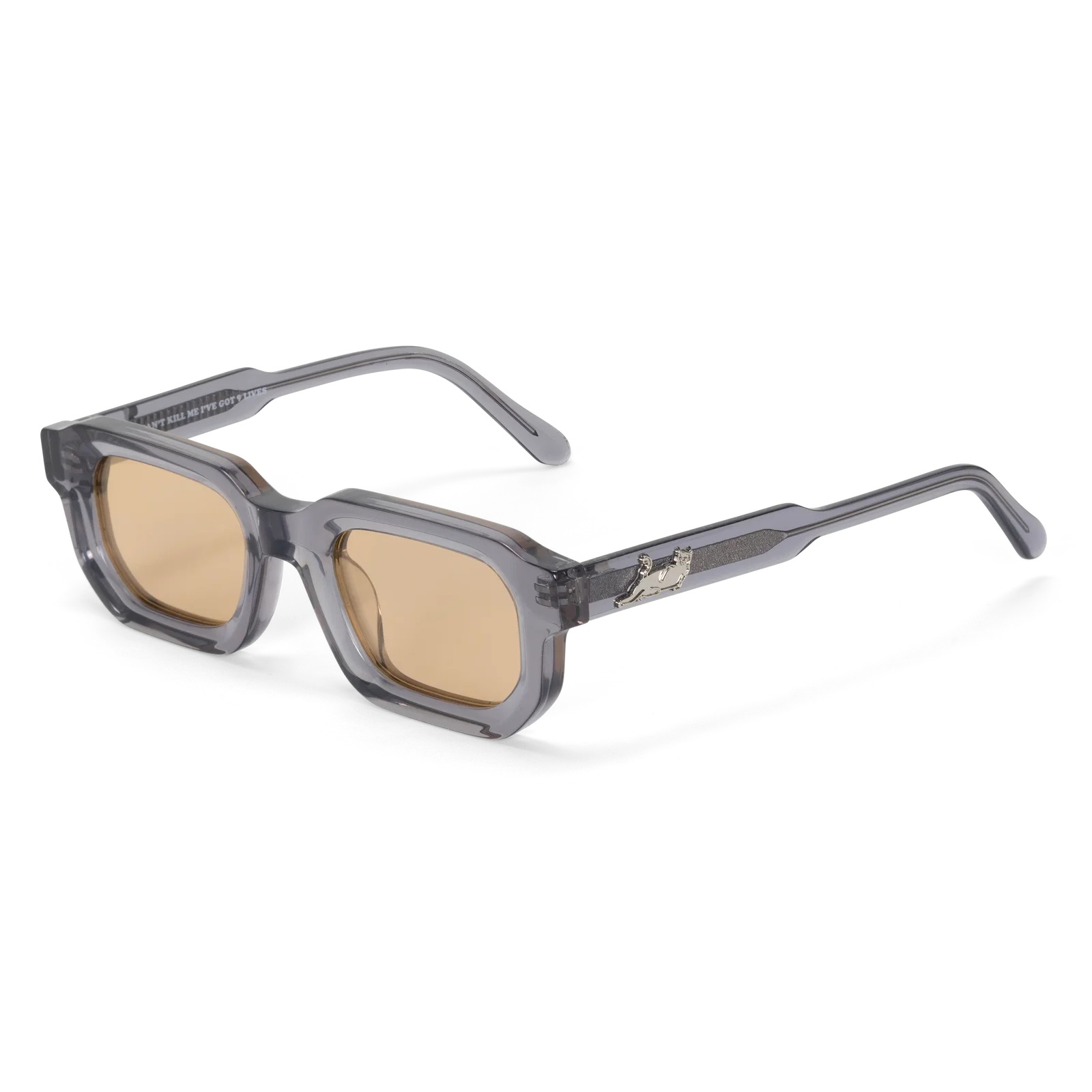 Image of Castanza Sunglasses (Grey / Dusty Yellow)