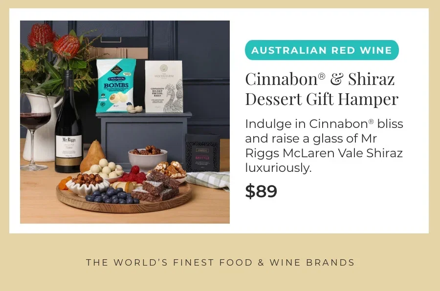 Cinnabon® & Shiraz Dessert Gift Hamper