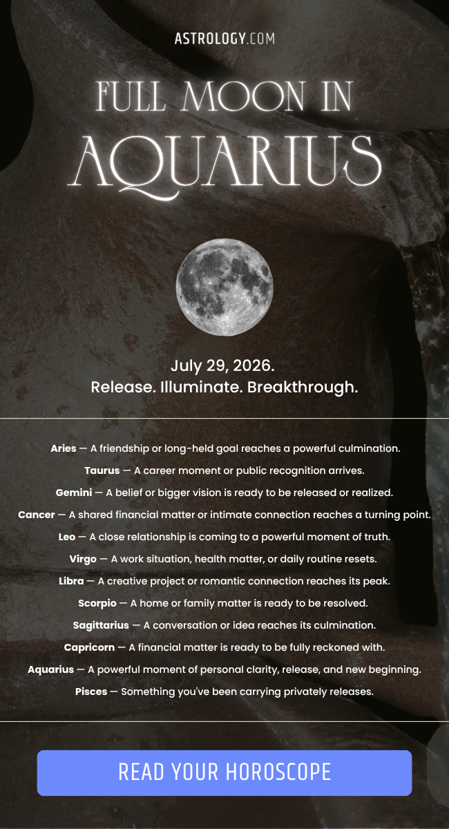 Aquarius Full Moon
