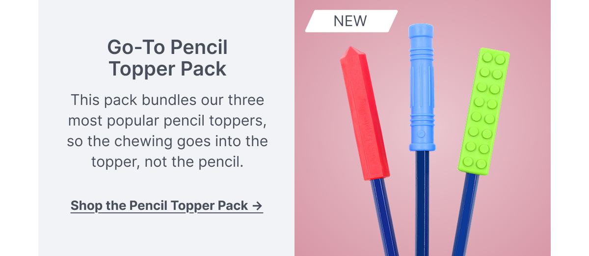 Go-To Pencil Topper Pack 