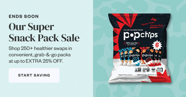 Ends Soon: Our Super Snack Pack Sale. Start Saving.