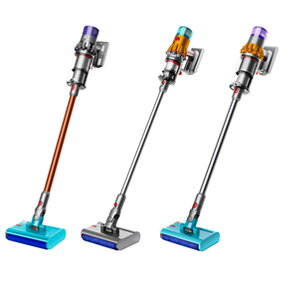 Dyson range of robots and wet cleaners.