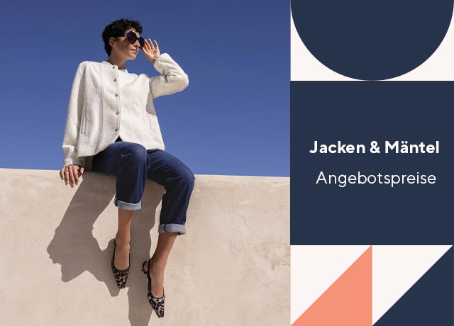 Angebotspreise Jacken & Mäntel