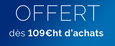Offert à partir de 109€HT d'achats