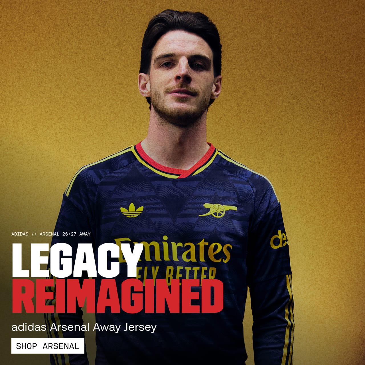Shop adidas Arsenal 26/27 Away Jersey