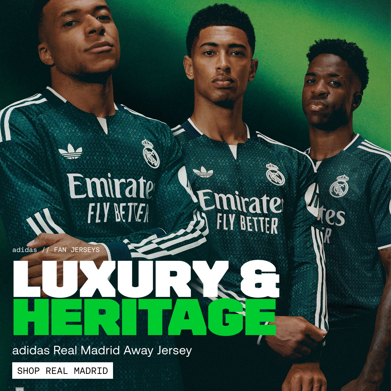 Shop adidas Real Madrid 26/27 Away Jersey
