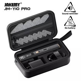 Jakemy JM-Y10 Pro 2-in-1 Ultrasonic Cutter & Polisher, 35W 40kHz, OLED Display, for DIY/Medical/Industrial, Model Prototyping & Deburring, 73pcs - EU Plug